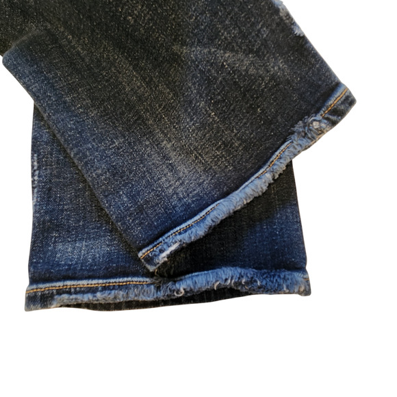 AGOLDE Isabel Slim Fit Boyfriend Starwood Slightly Distressed Jeans sz 29 ankle - Picture 11 of 13